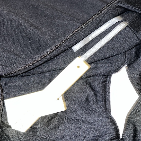 ANTHROPOLOGIE CUTOUT CROSSOVER MIDI DRESS (L) - Picture 15 of 16